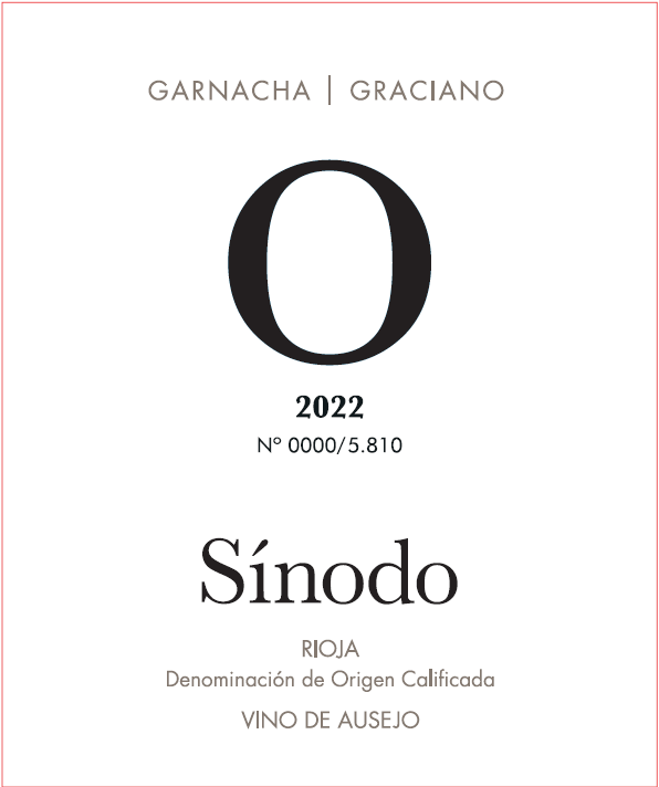 label sinodo garnacha graciano